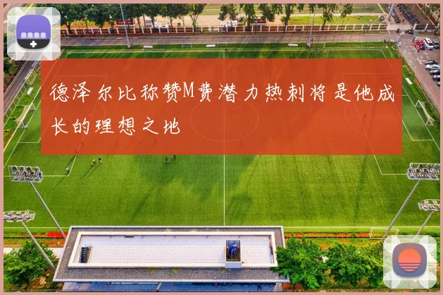 德泽尔比称赞M费潜力热刺将是他成长的理想之地